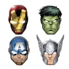 Juego de 6 Máscaras Vengadores Power