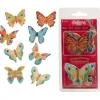 Juego de 8 Obleas Mariposas