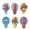 Juego de 20 obleas para Cupcakes y Dulces Spiderman