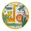 Juego de 8 Platos Animales de la Selva