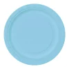 Juego de 8 Platos Azul Claro 22 cm