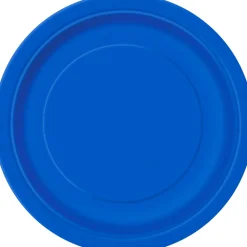 Juego de 8 Platos Azul Intenso 17 cm