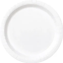 Juego de 8 Platos Blancos 22 cm
