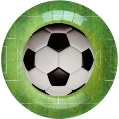 Juego de 10 Platos Campo de Fútbol