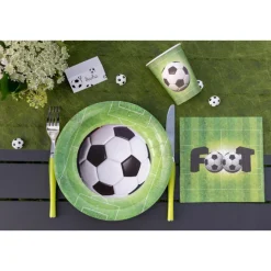 Juego de 10 Platos Campo de Fútbol
