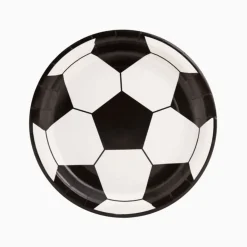 Juego de 6 Platos de Fútbol Gol