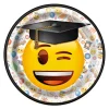 Juego de 8 Platos Emoji Graduado 17 cm