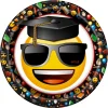 Juego de 8 Platos Emoji Graduado 22 cm
