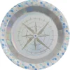 Juego de 10 Platos Escamas Iridiscentes