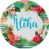 Juego de 10 Platos Fiesta Aloha