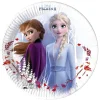 Juego de 8 Platos Frozen 2 Elsa y Anna 23 cm
