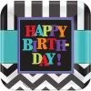 Juego de 8 Platos Happy Birthday