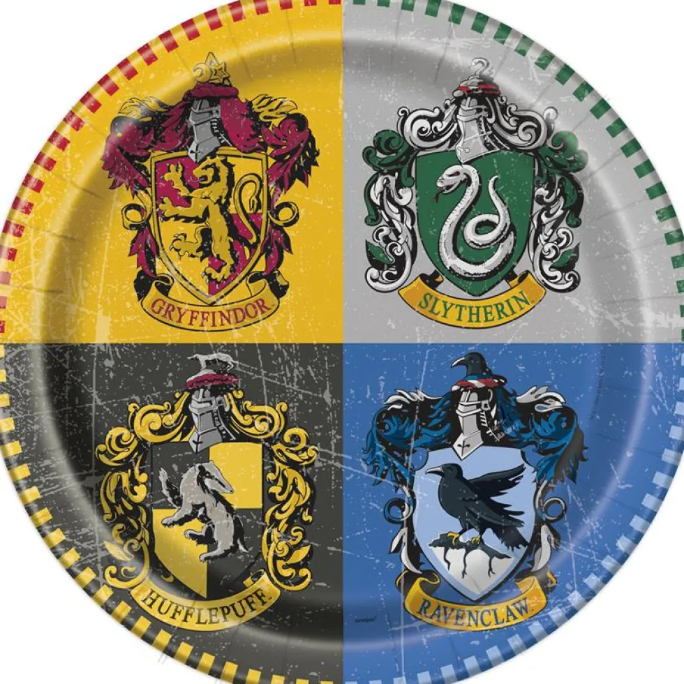 Juego de 8 Platos Harry Potter 22 cm