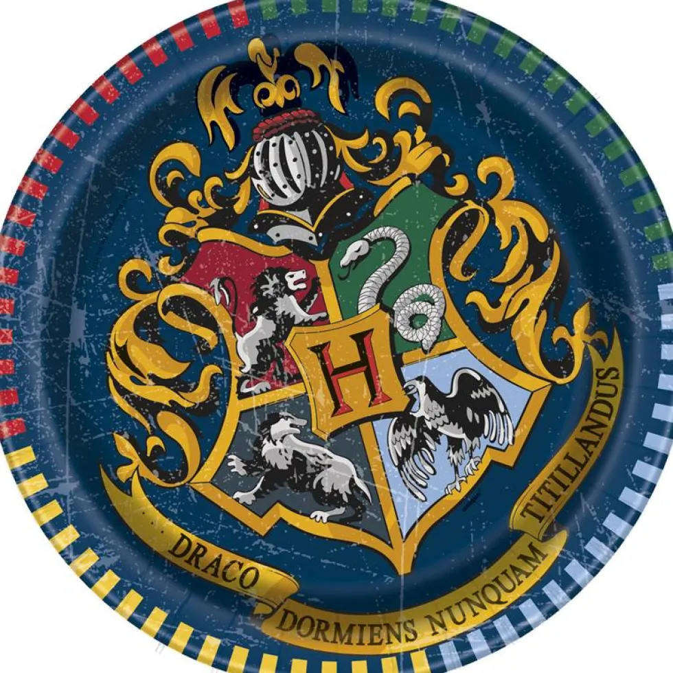 Juego de 8 Platos Harry Potter 17 cm