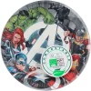 Juego de 8 Platos Los Vengadores 23 cm Compostables