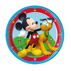 Juego de 8 Platos Mickey 19 cm