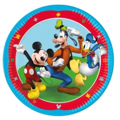 Juego de 8 Platos Mickey Mouse 23 cm
