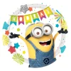 Juego de 8 Platos Minions Modelo B 22cm