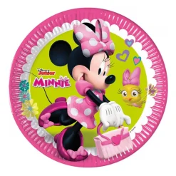 Juego de 8 platos Minnie Mouse 23cm