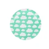 Juego de 8 Platos Nubes 23 cm