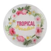 Juego de 10 Platos Paraíso Tropical