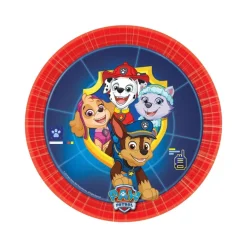 Juego de 8 platos Patrulla Canina 18cm