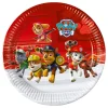 Juego de 8 platos Patrulla Canina Modelo B 22 cm.
