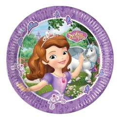 Juego de 8 Platos Princesa Sofía 22 cm