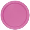 Juego de 8 Platos Rosa Fuerte 17 cm