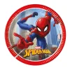 Juego de 8 Platos Spiderman 20 cm