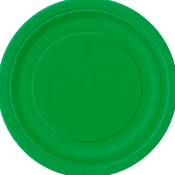 Juego de 8 Platos Verdes 22 cm