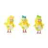 Juego de 3 Pollitos de Pascua con Delantal 5 cm