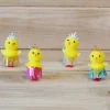 Juego de 4 Pollitos de Pascua Hawaii