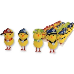 Juego de 4 Pollitos de Pascua Oficios