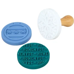 Juego de 3 Sellos para Galletas Navidad