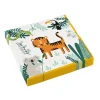 Juego de 16 Servilletas Animales de la Selva