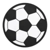 Juego de 20 Servilletas Balón de Fútbol