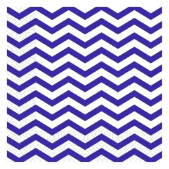 Juego de 20 Servilletas Blue Chevron