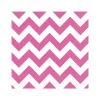 Juego de 20 Servilletas Chevron Rosa