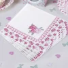 Juego de 20 servilletas 33cm Frills & Spills