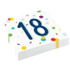 Juego de 20 Servilletas 18 Cumpleaños