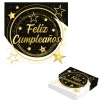 Juego de 12 servilletas Feliz Cumpleaños
