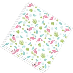 Juego de 20 Servilletas Flamingo Rosa
