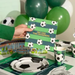 Juego de 20 Servilletas Fútbol Party