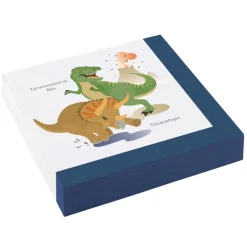 Juego de 20 Servilletas Happy Dino
