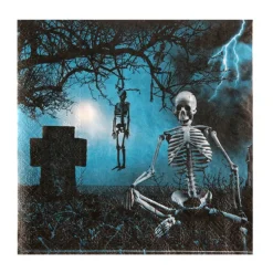 Juego de 20 Servilletas Haunted Halloween