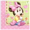 Juego de 20 Servilletas Minnie Bebé
