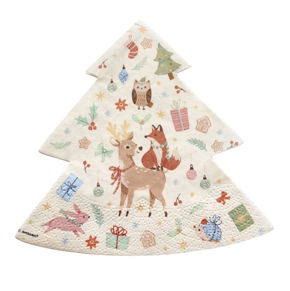 Juego de 16 servilletas modelo Wonderland