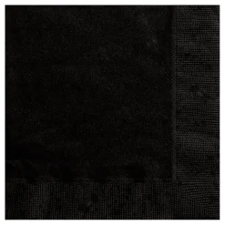 Juego de 20 Servilletas Negras