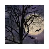 Juego de 16 Servilletas Noche de Halloween